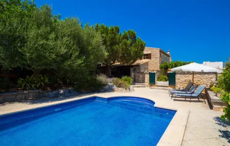 Sos Monjos, maison en pierre à Artà avec piscine : photo 2