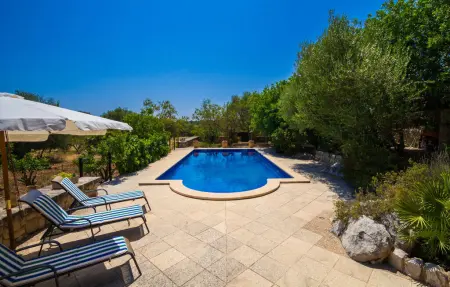 Sos Monjos, maison en pierre à Artà avec piscine : photo 4