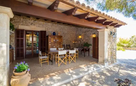 Sos Monjos, maison en pierre à Artà avec piscine : photo 6