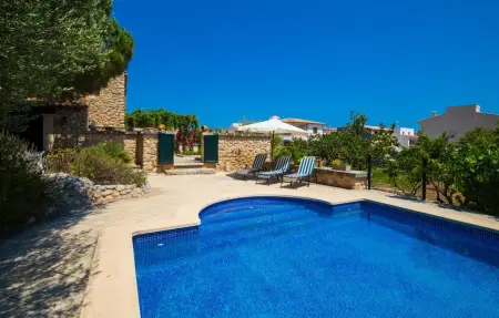 Sos Monjos, maison en pierre à Artà avec piscine : photo 12
