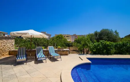 Sos Monjos, maison en pierre à Artà avec piscine : photo 14