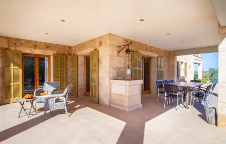 Ses Sitjoles Seques, maison rurale 10 pers. à Campos : photo 7