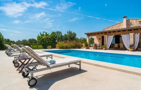 Villa Bon Any, maison 3 chambres avec piscine à Petra : photo 6