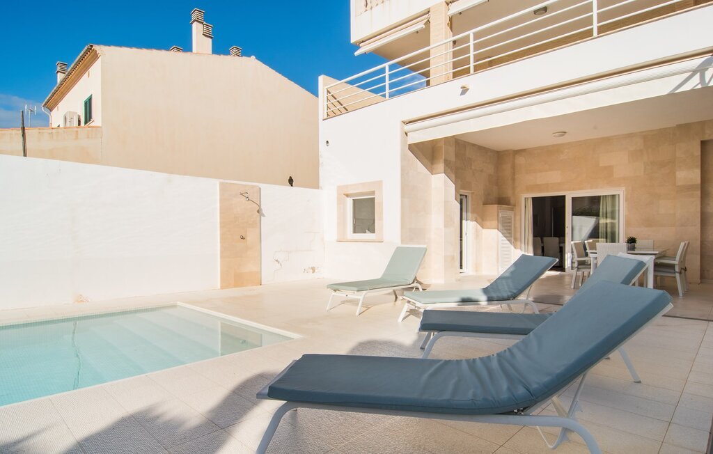 Marieta Bajos : appartement avec piscine privée à Colònia de Sant Jordi - Photo 7