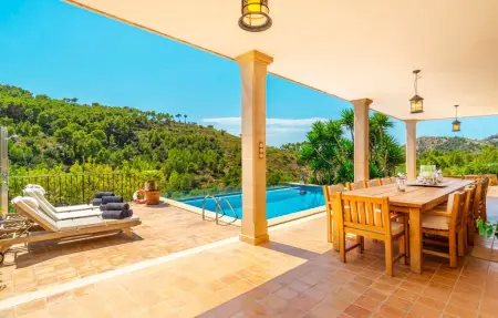 Son Pujol d'Andratx – Villa 10 personnes avec piscine : photo 4