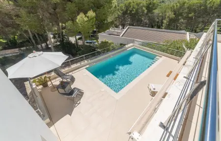 Villa Carritx des Tudons, maison design avec piscine : photo 12