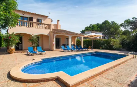 Villa Karen, 4 chambres avec piscine à Sa Rápita : photo 2