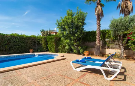 Villa Karen, 4 chambres avec piscine à Sa Rápita : photo 8