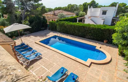 Villa Karen, 4 chambres avec piscine à Sa Rápita : photo 12