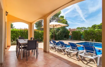Villa Karen, 4 chambres avec piscine à Sa Rápita : photo 16