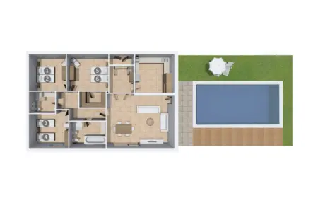 Villa Bionic à Artà : maison 3 chambres, piscine 10 m : photo 47