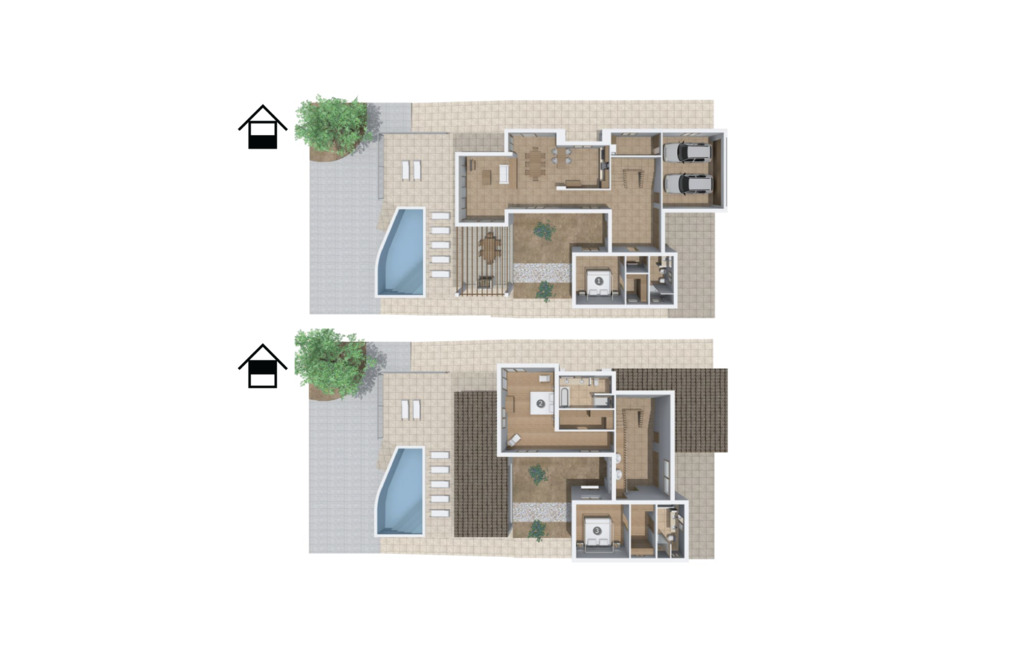 Villa Esmeralda Turquesa – Maison Betlem piscine Sierra - Photo 47