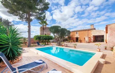Es Mateus : finca majorquine 6 pers. avec piscine : photo 12