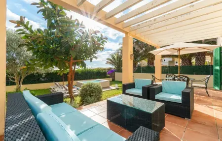 Sa Copinya, villa 8 pers. à Port Verd avec accès plage privée : photo 4