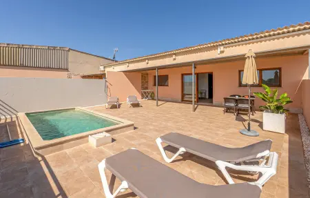 Saraix S'hort : appartement avec piscine privée à Santa Margalida : photo 2
