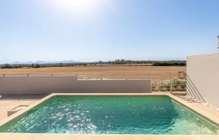 Saraix S'hort : appartement avec piscine privée à Santa Margalida : photo 3