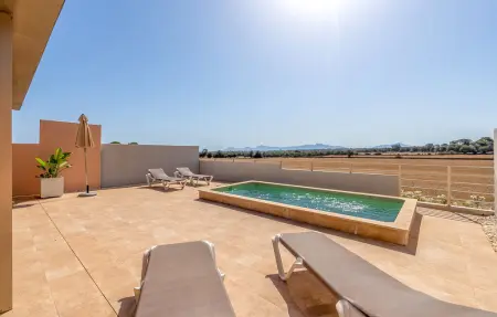 Saraix S'hort : appartement avec piscine privée à Santa Margalida : photo 4