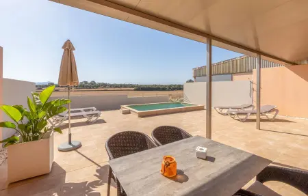 Saraix S'hort : appartement avec piscine privée à Santa Margalida : photo 5