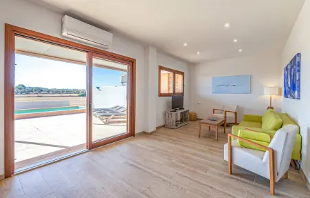 Saraix S'hort : appartement avec piscine privée à Santa Margalida : photo 6