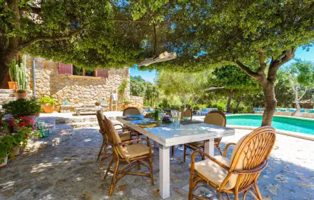 Sa Garrigueta, villa 8 pers. avec piscine à Inca : photo 9