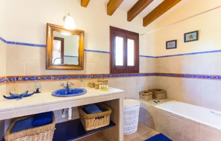 Sa Garrigueta, villa 8 pers. avec piscine à Inca : photo 41