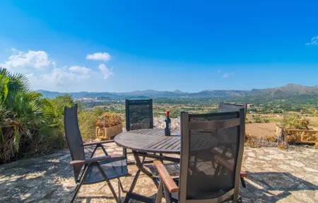 Puig des Corb – Finca 7 pers. vue 360° sur Artà : photo 8