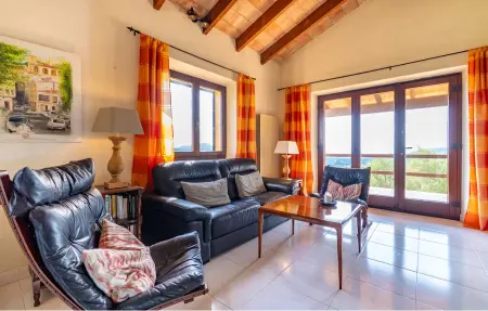 Puig des Corb – Finca 7 pers. vue 360° sur Artà : photo 23