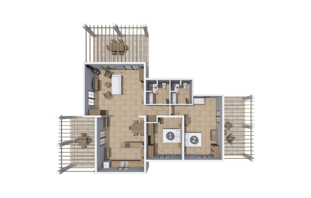 Mondrago - Maison 4 pers. avec piscine d'eau salée à Santanyi - Photo 47