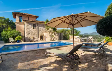 S'Estelrica, maison 6 pers. piscine contre-courant : photo 3