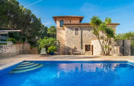 S'Estelrica, maison 6 pers. piscine contre-courant : photo 4