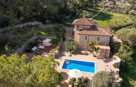 S'Estelrica, maison 6 pers. piscine contre-courant : photo 12