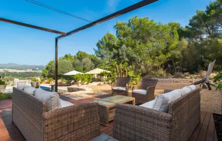 S'Estelrica, maison 6 pers. piscine contre-courant : photo 17