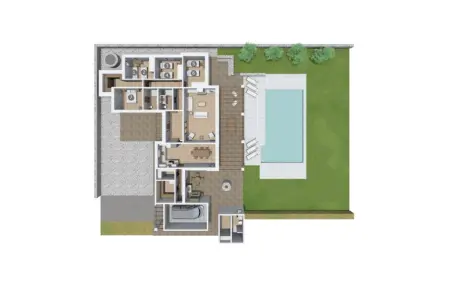 Can Terres, maison 8 personnes avec piscine à Artà : photo 46