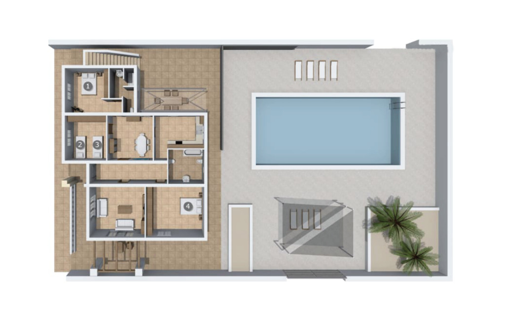 Villa Elionor rose avec piscine privée à Cala Ratjada - Photo 42
