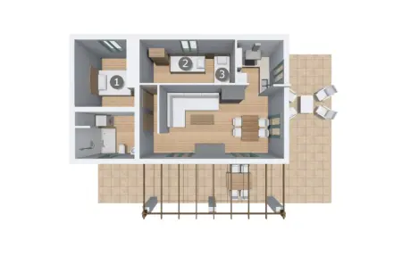 Casita del Mar – Maison 2 chambres avec piscine à Port Verd : photo 42