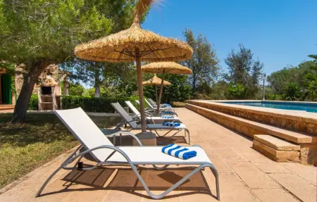 Els Girasols, maison 8 pers. avec piscine à Campos : photo 11