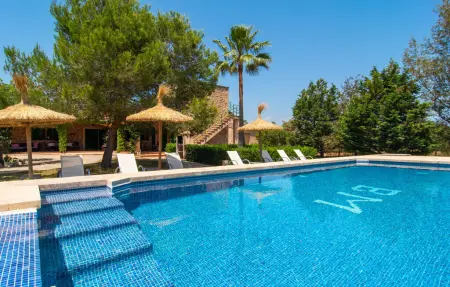 Els Girasols, maison 8 pers. avec piscine à Campos : photo 12