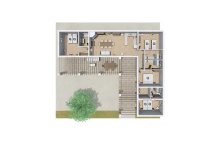 Els Girasols, maison 8 pers. avec piscine à Campos : photo 52
