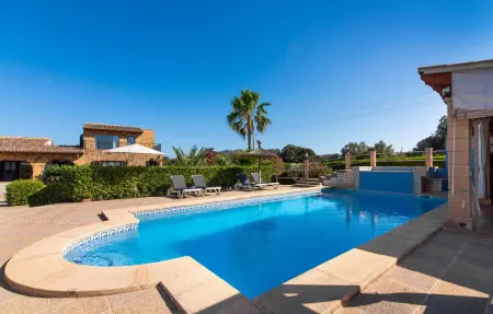 Na Peixet, maison majorquine 8 pers. vue château d'Artà : photo 10