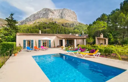 Cas Forner – Maison 6 pers. piscine vue mer : photo 2