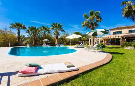 Els Mitjans, maison 6 pers. avec piscine à Arta : photo 2