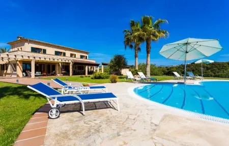 Els Mitjans, maison 6 pers. avec piscine à Arta : photo 10