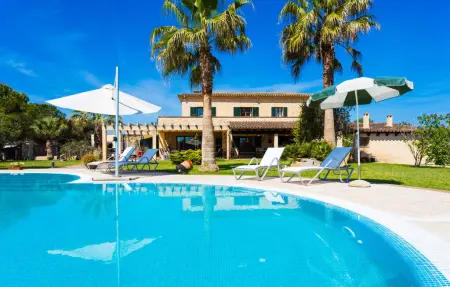 Els Mitjans, maison 6 pers. avec piscine à Arta : photo 14