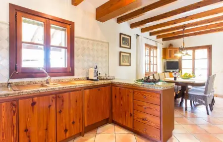 Els Mitjans, maison 6 pers. avec piscine à Arta : photo 33
