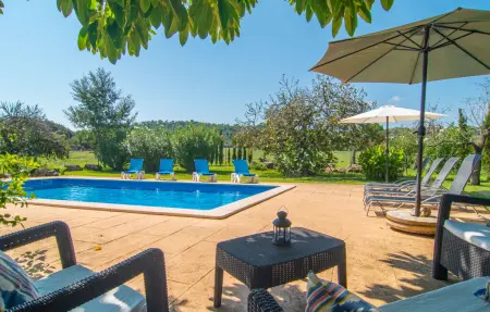 Can Sua, maison majorquine 8 pers. avec piscine à Arta : photo 3