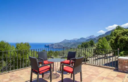 Villa Valero, maison avec piscine et vue mer à Deià : photo 14