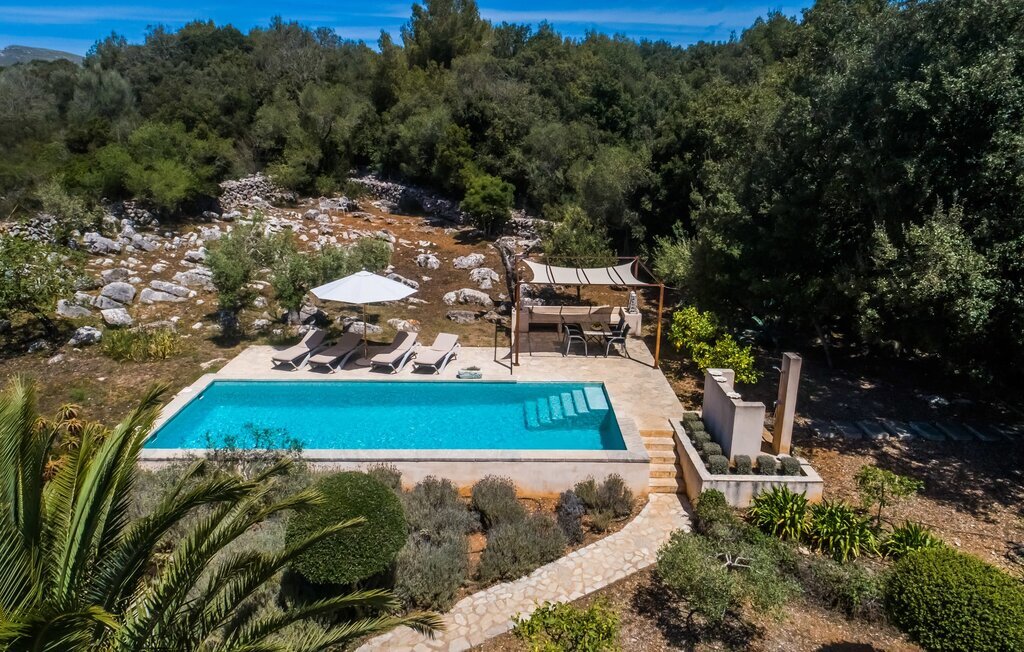 Villa Bona Feina à Artà, piscine et jardin d'oliviers - Photo 16