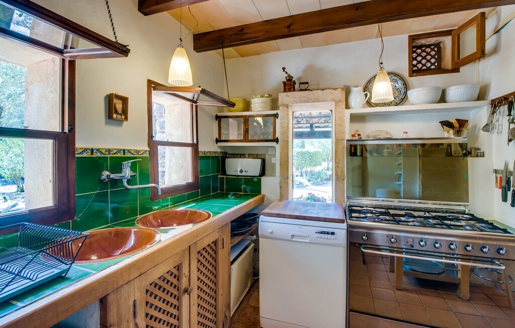 Villa Bona Feina à Artà, piscine et jardin d'oliviers - Photo 37