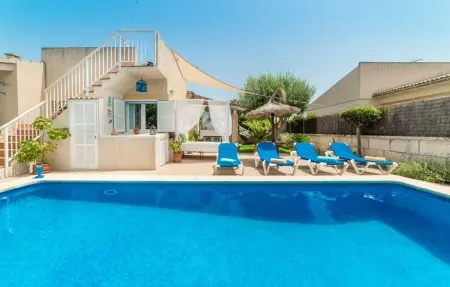 Can Content – Maison Alcudia piscine escalier romain : photo 11