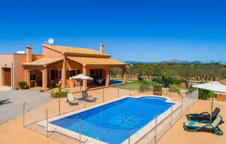 Ca Na Poveta, villa 6 pers. avec piscine à Santa Margalida : photo 3